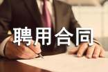 新版聘用合同范本